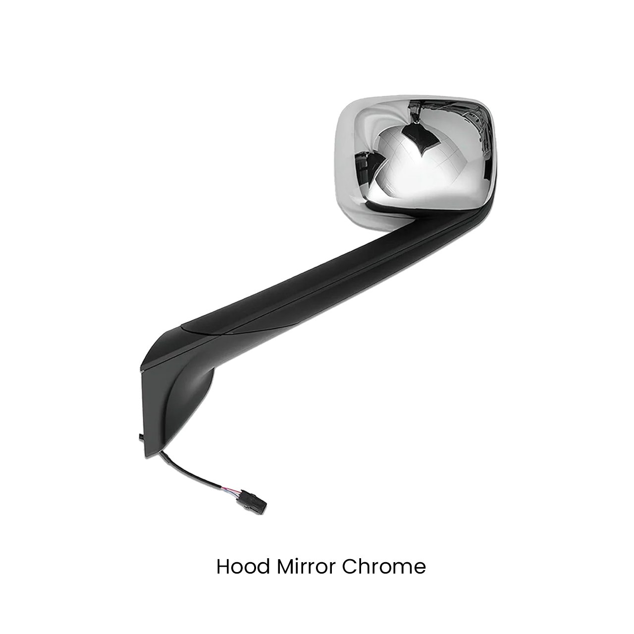 LH Hood Mirror Chrome Freightliner Cascadia 2018+