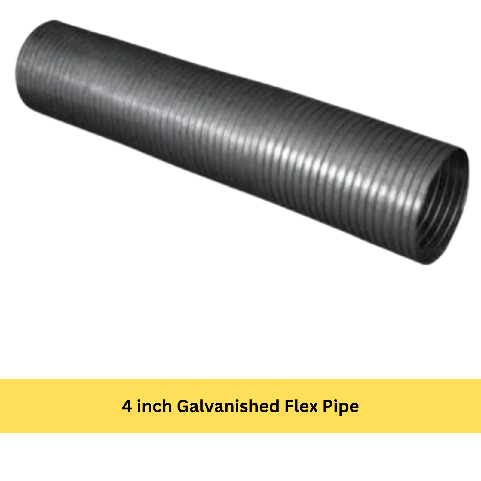 4 inch Galvanished Flex Pipe