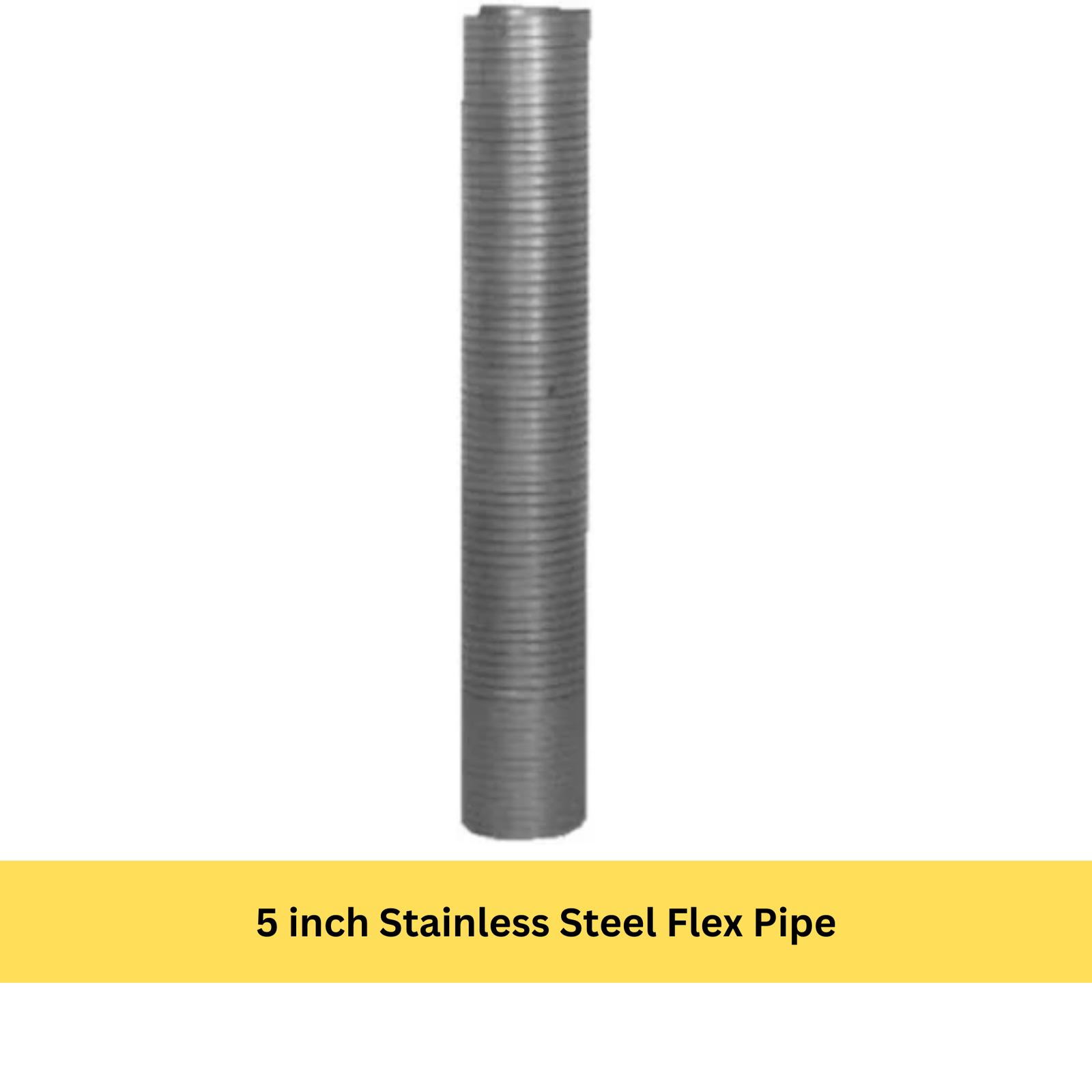 5 inch Stainless Steel Flex Pipe