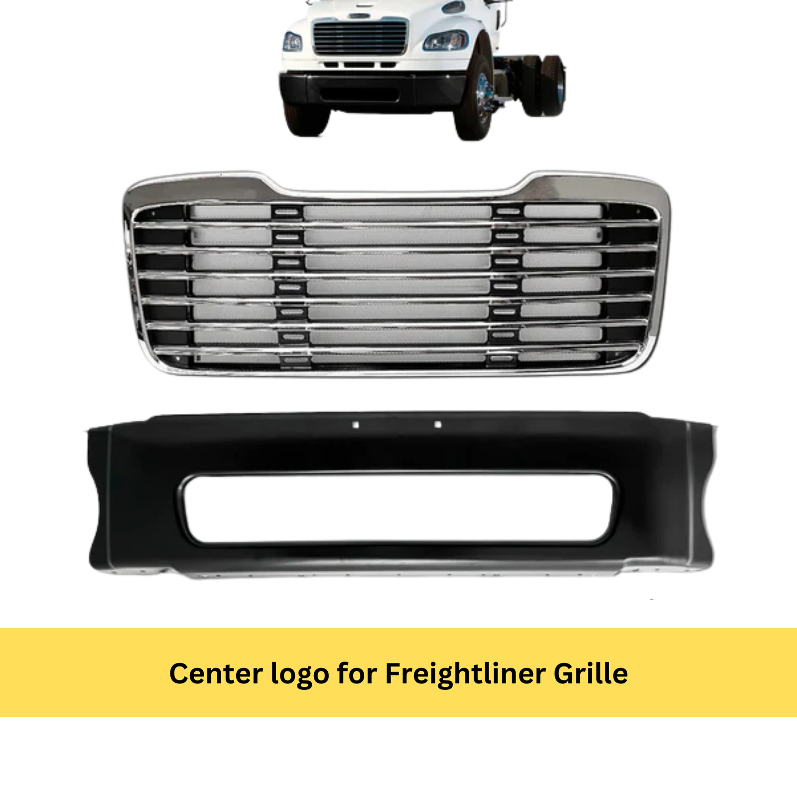 Center logo for Freightliner Grille