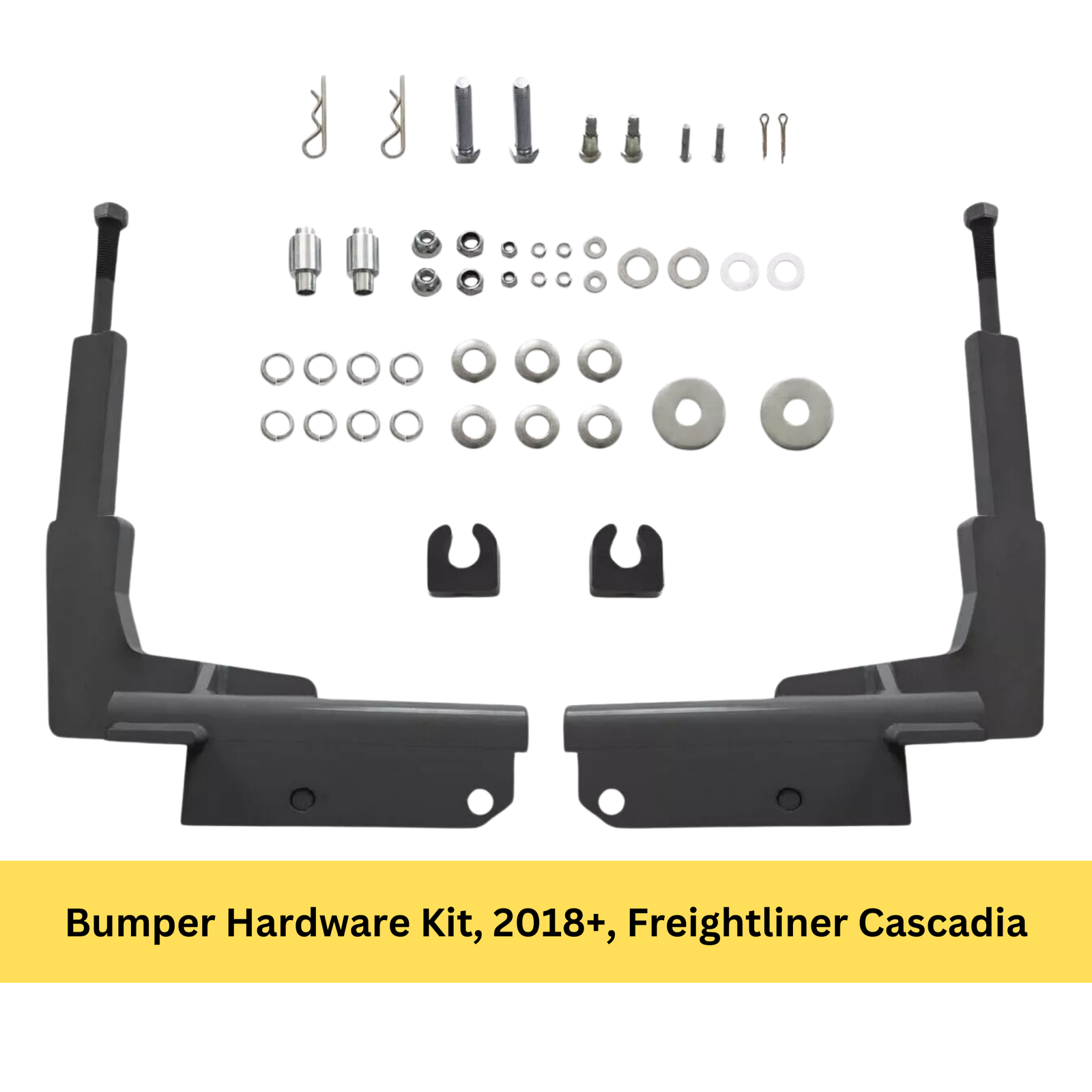 Bumper Hardware Kit, 2018+, Freightliner Cascadia