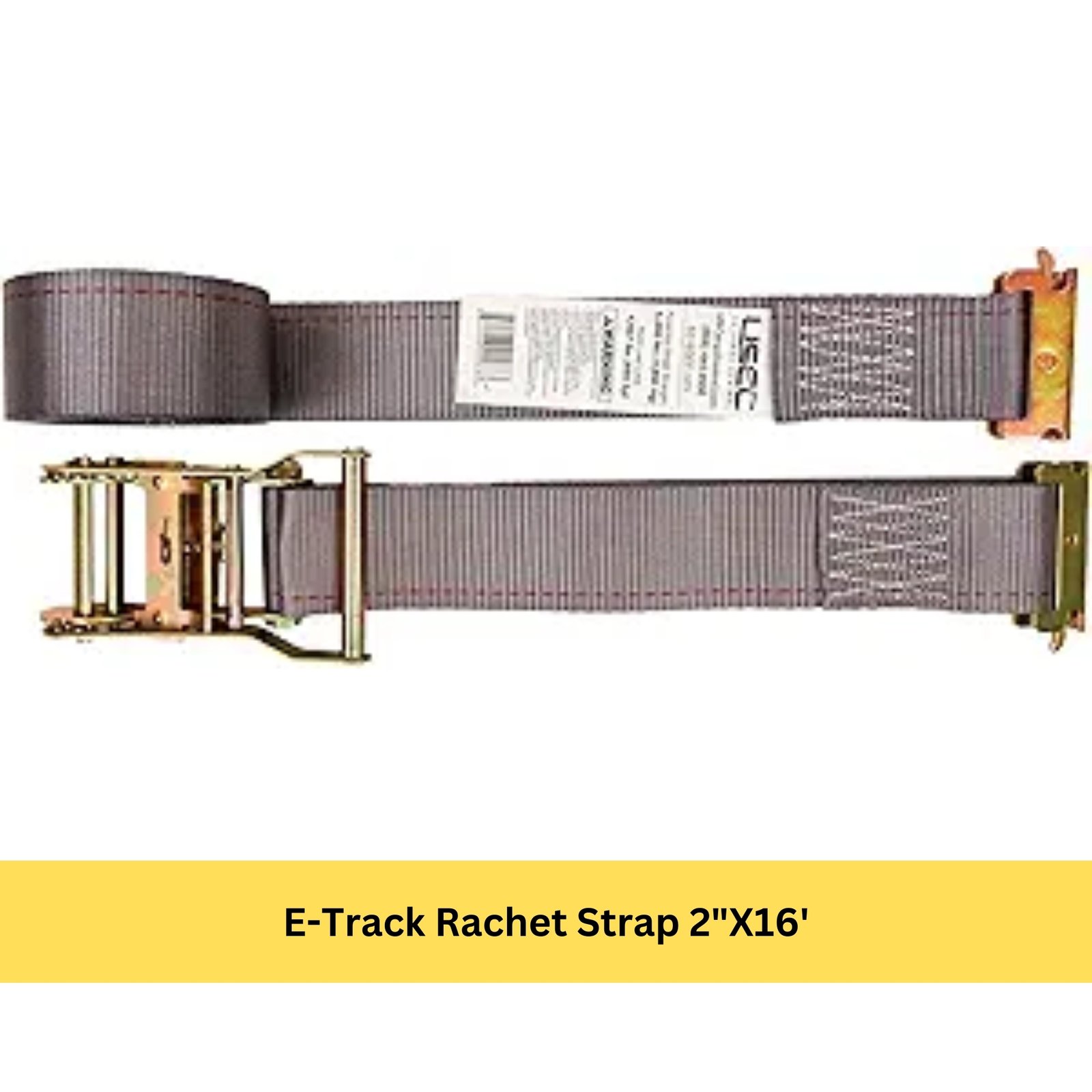 E-Track Rachet Strap 2"X16'