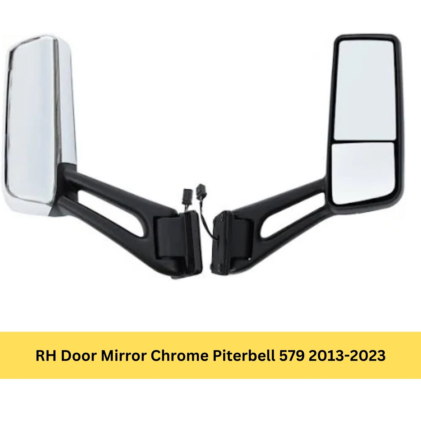 RH Door Mirror Chrome Piterbell 579 2013-2023