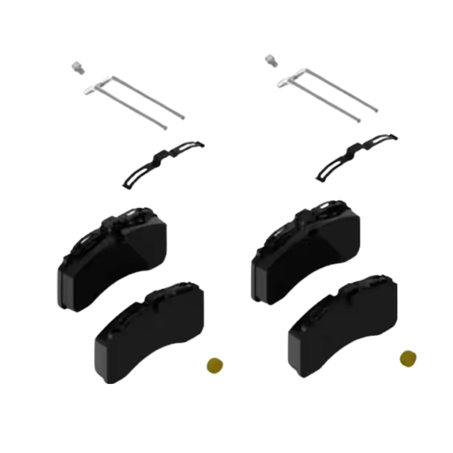 Air Disc Brake Pad Wabco Style