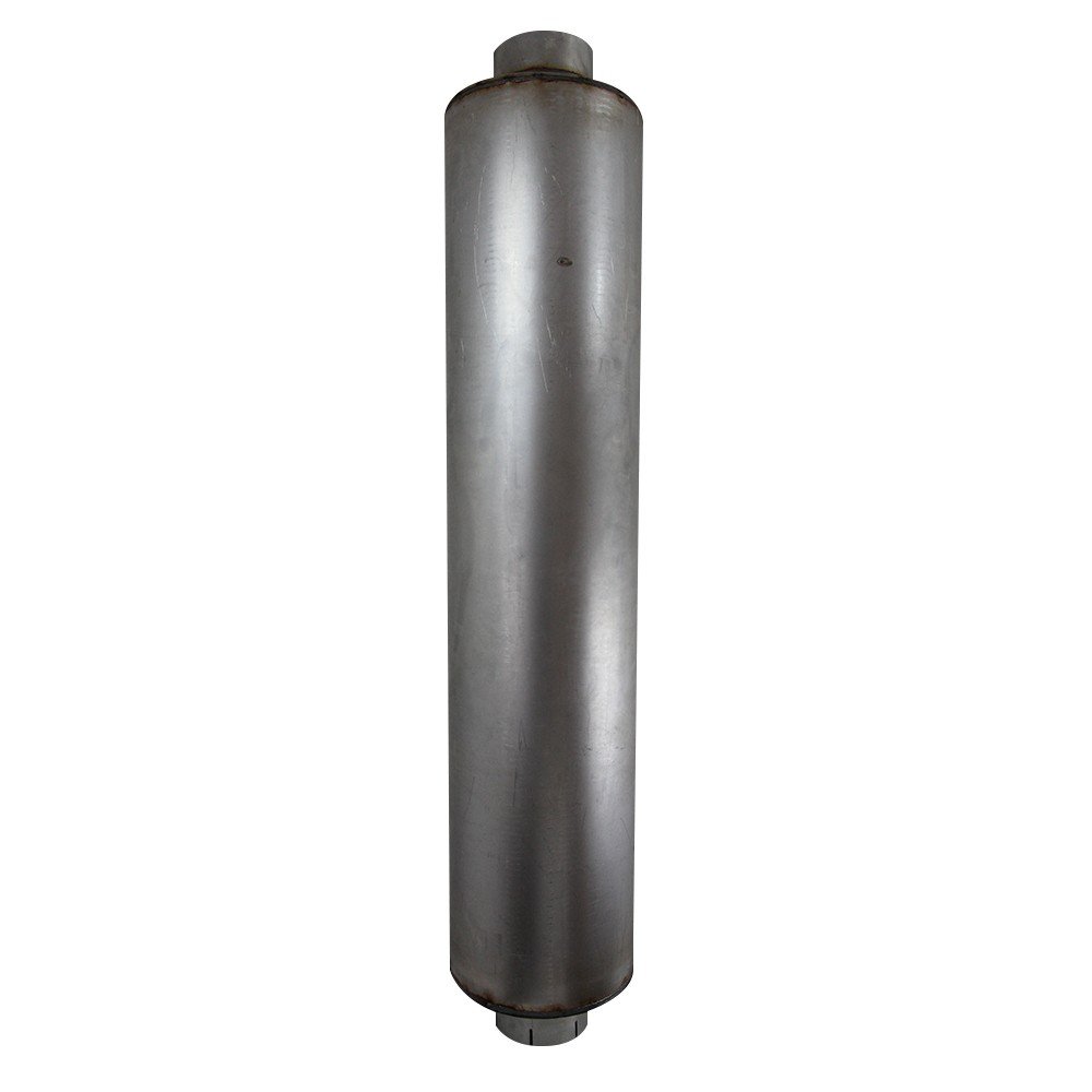 Exhaust aluminized silencer 5”x5”x10”x 51” (EEM1865).