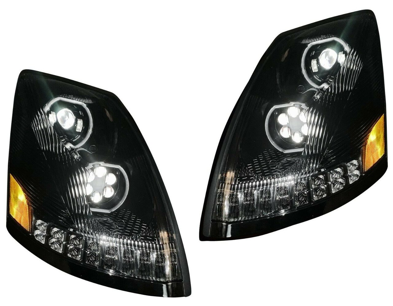 Head Lamp Black，LH 20496653 Volvo VNL 1997-2014