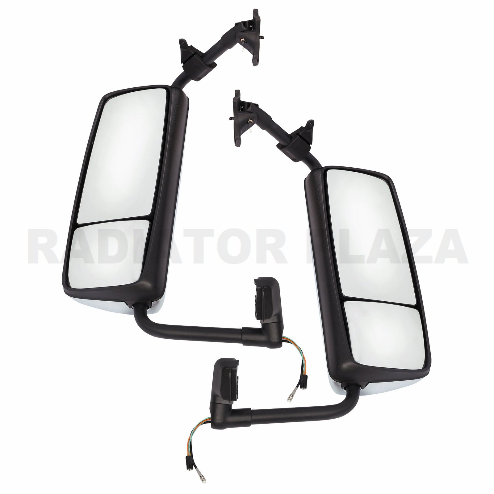 LH Mirror Assy Black Volvo VNL 2004-2014
