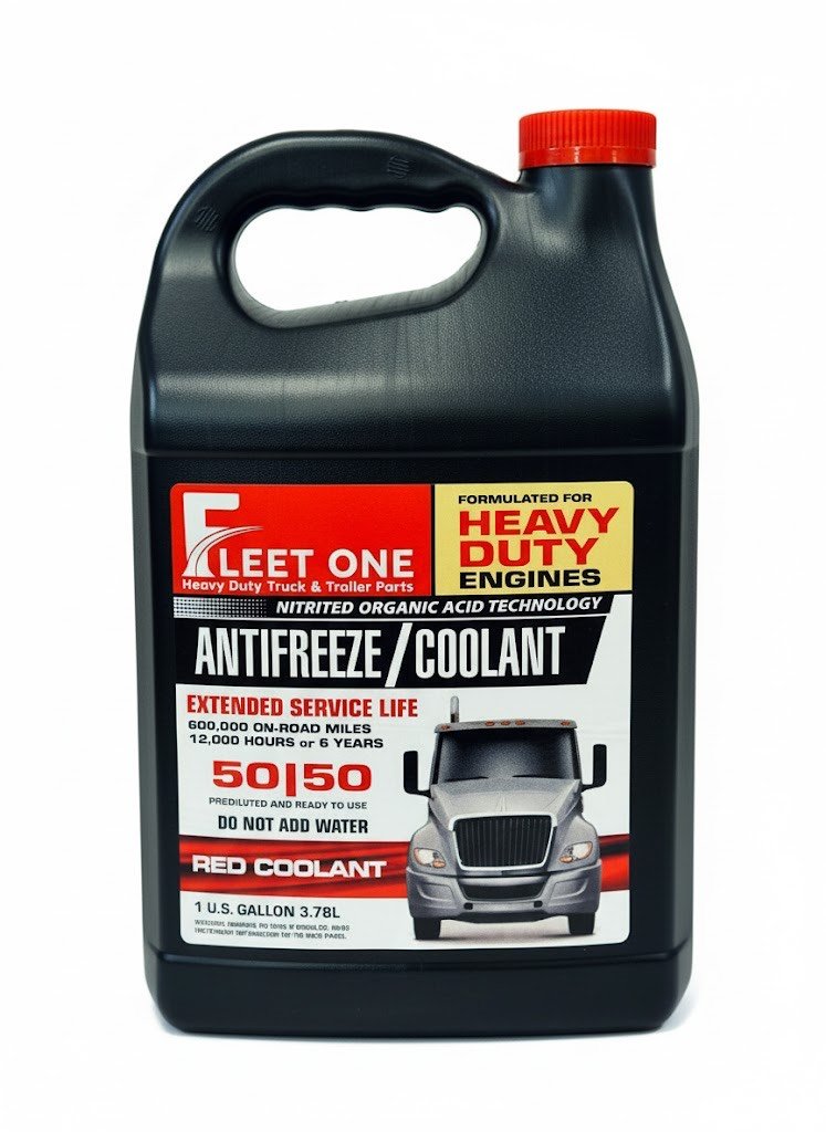 Prediluted Antifreeze/ Red Coolant Nitrited Organic Technology 1 US Gallon 3.68L