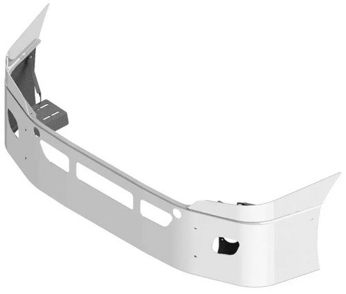 Bumper Chrome (Outer W/ Hole) Freightliner Cascadia 2004-2017 Left Side