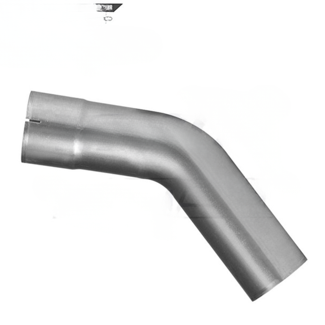 45° Exhaust Elbow Diameter:5'' Leg Length(A&B):12'' Leg Length(R):8''