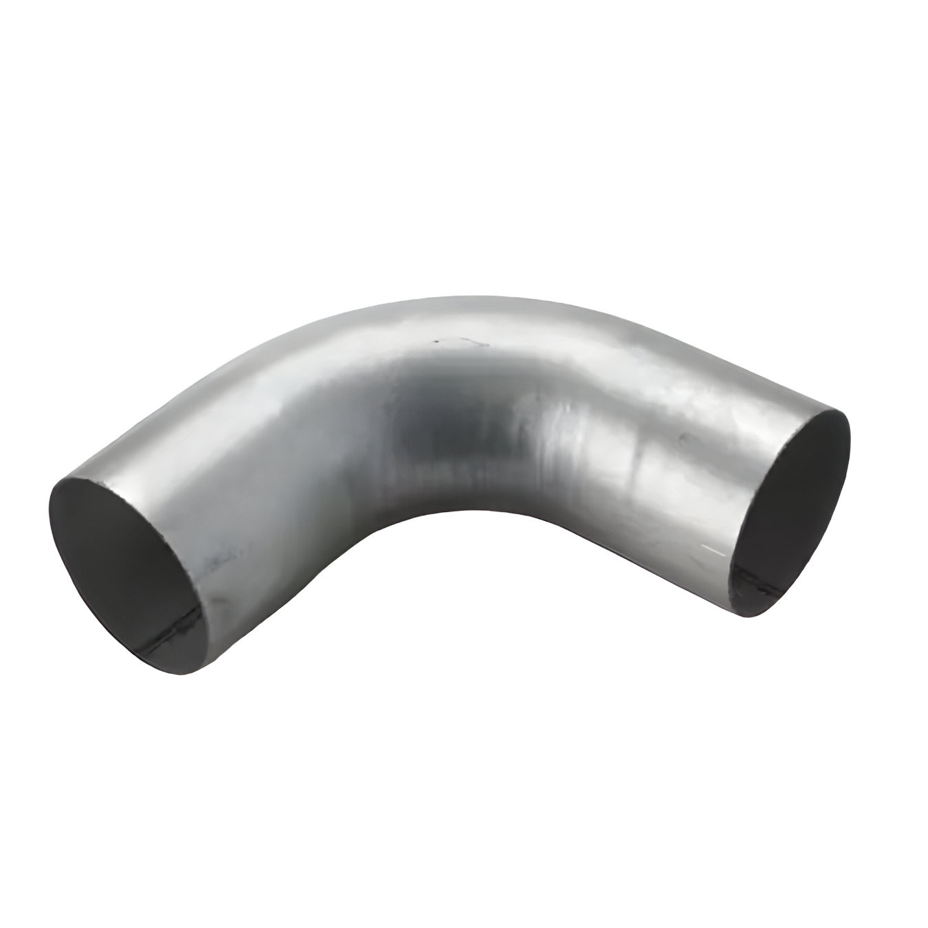 90° Exhaust Elbow Diameter:5'' Leg Length(A&B):25'' Leg Length(R):10''