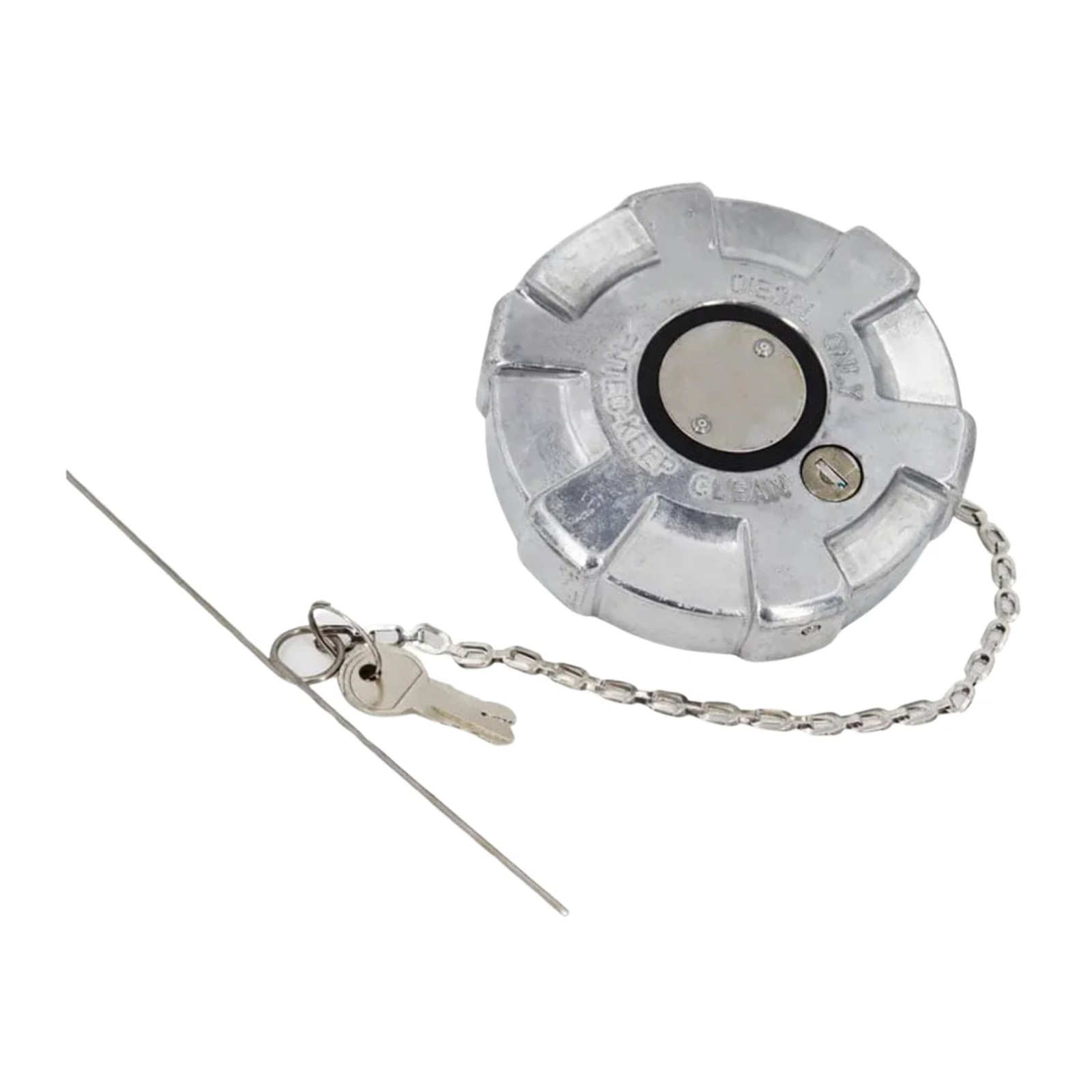 Aluminum Fuel cap ASSY ALUM 4' Fits MACK / INTERNATIONAL 9200/9400/9600/9900