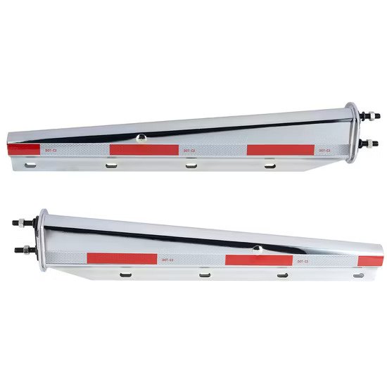 30" Chrome Mud Flap Hanger 1-1/8