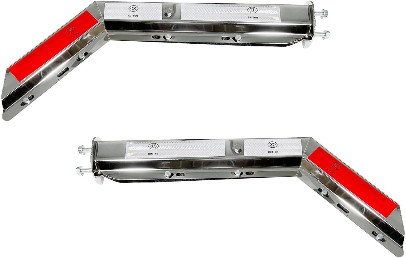 Mud Flap Hanger ,Chrome Length:30.25",1-1/8