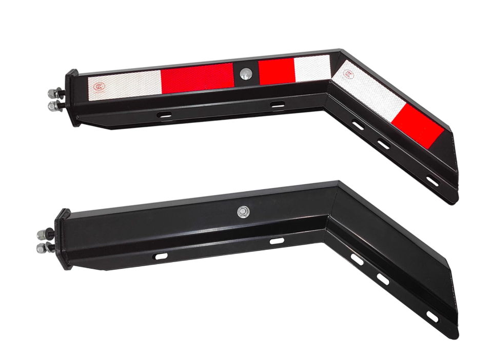 Mud Flap Hanger ,Black Length:30.25",1-1/8