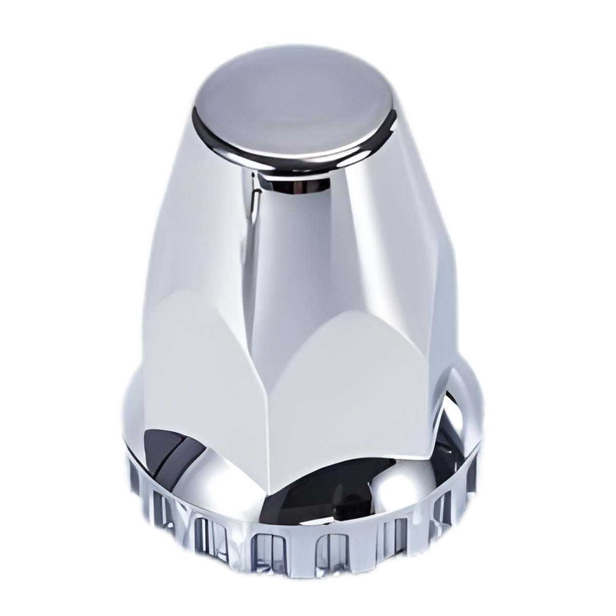 Lug Nut Cover, ABS Chrome Plastic, 33mm X 5" Push On