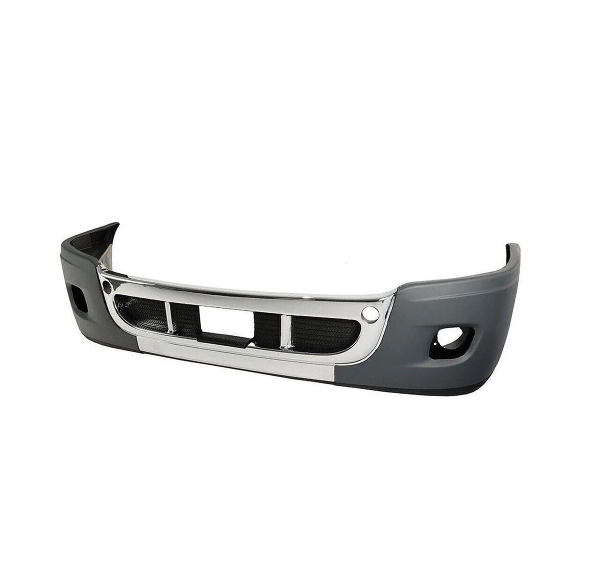 Complete Bumper w/Fog Lamp Chrome Freightliner Cascadia 2004-2016